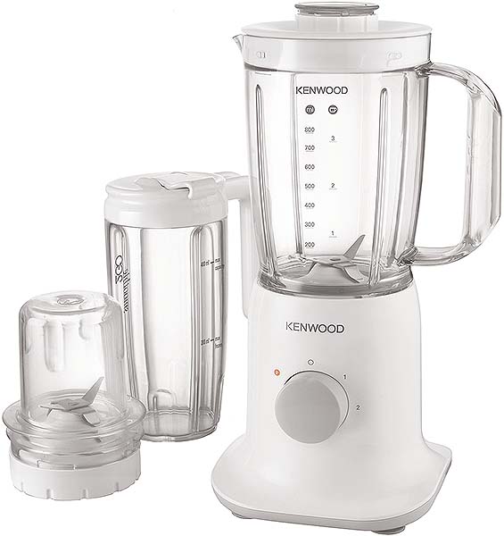 Cucina :: Frullatore :: BL237 BLENDER - 350W - GOBLET, SMOOTHIE 2 GO &  MULTI MILL - White - FRULLATORE - KENWOOD - Cod. 0W22310036