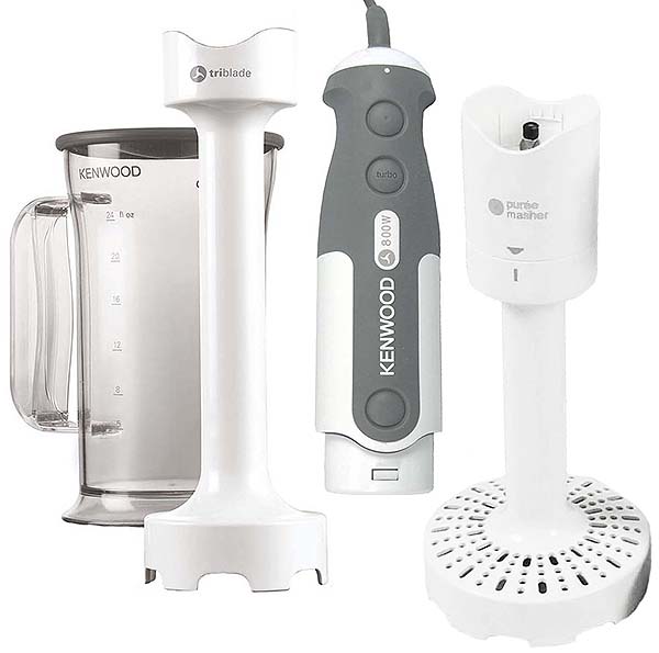 Cucina :: Mixer Ad Immersione :: HDP300 HAND BLENDER - 1-SPEED + PW + PMASH  - MIXER AD IMMERSIONE - KENWOOD - Cod. 0W22111001