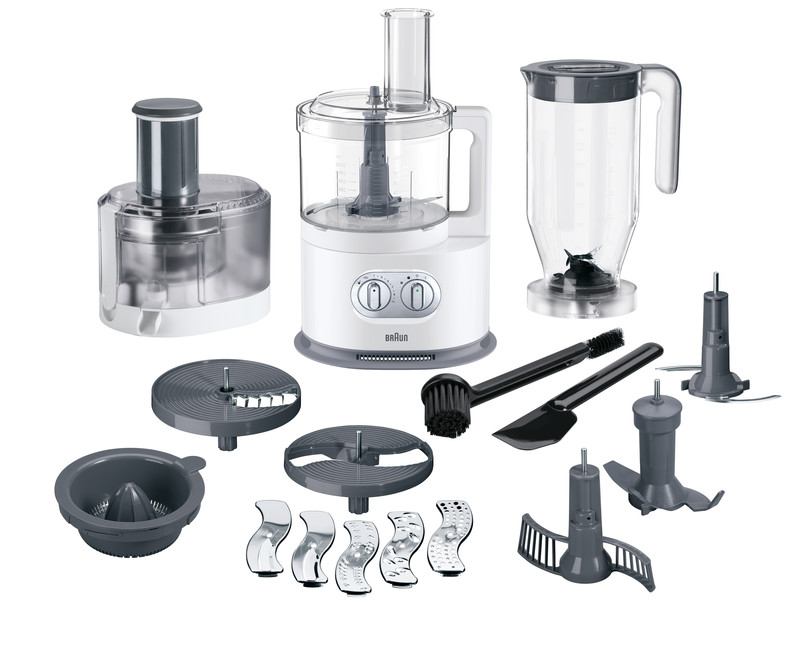 Cucina :: Robot Da Cucina :: IdentityCollection Food processor FP 5160  White - ROBOT DA CUCINA - BRAUN - Cod. 0X22011019